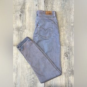 Purple High Rise Skinny Levi’s Jeans - Size 29